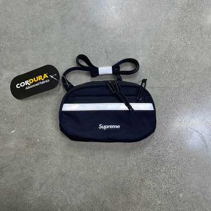 Supreme Mini Side Bag Reflective Stripe - Black