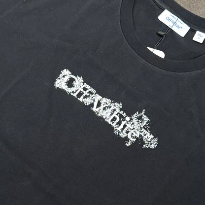 Off White Heraldic Arrow Tee - Black