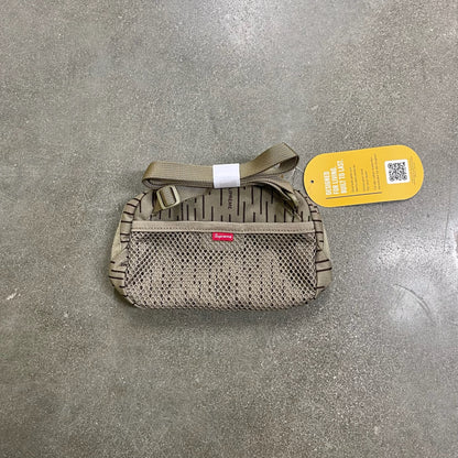 Supreme Mini Side Bag Reflective Stripe - Tan Raindrop