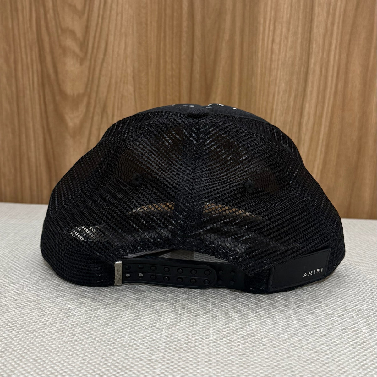 Amiri Hollywood Trucker Hat Cotton - Black