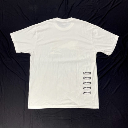 Supreme x Thrasher Back Tail Tee - White