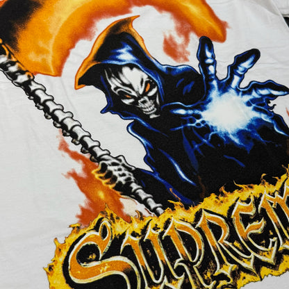 Supreme Grim Reaper  Tee - White