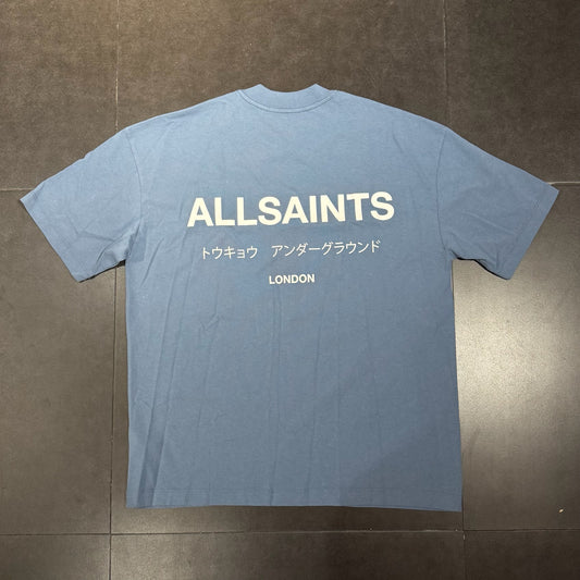 AllSaints Maya Underground Tee - Blue