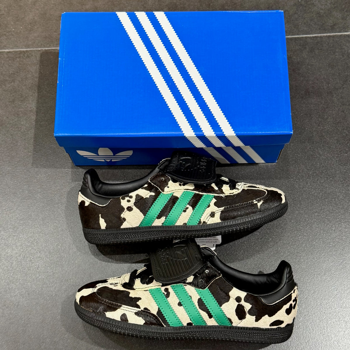 Adidas Samba Cow Print - Black & White