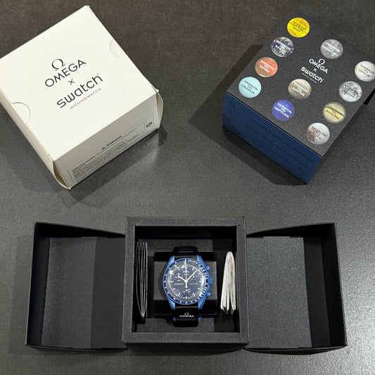 Swatch x Omega Bioceramic Moonswatch 42 mm - Mission to Neptune