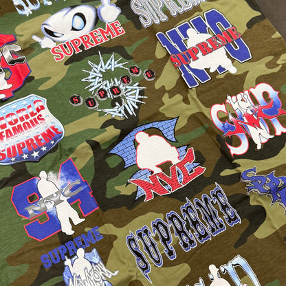 Supreme Flash Tee - Woodland Camo