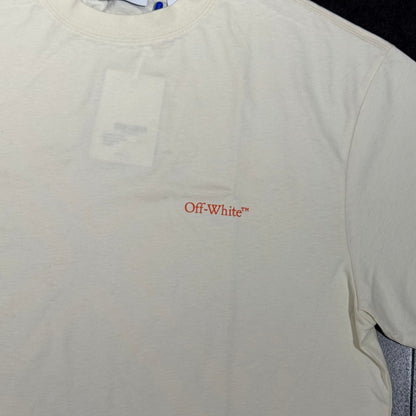 Off White Arrow Skate Tee - Vanilla