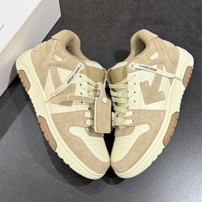 Off White Out Of Office - Beige & Brown