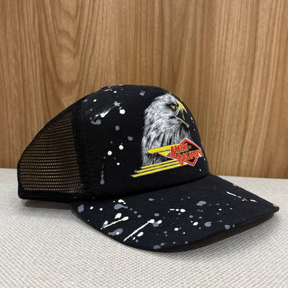 Amiri Vintage Trucker Hat Cotton - Black