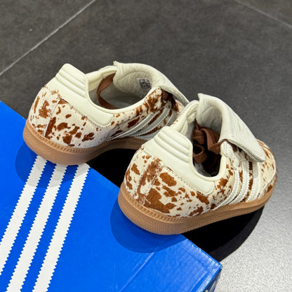 Adidas Samba Cow Print - Brown & White