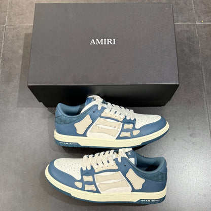 Amiri Debossed MA Quad Skel Top Low - Vintage Blue