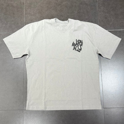 AllSaints Orlando Logo Print Tee - March Grey