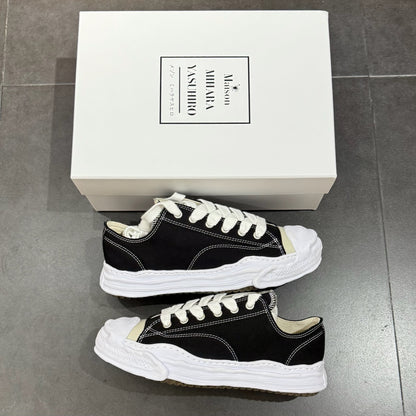 Maison Mihara Yasuhiro Hank OG Sole Canvas Low - Black