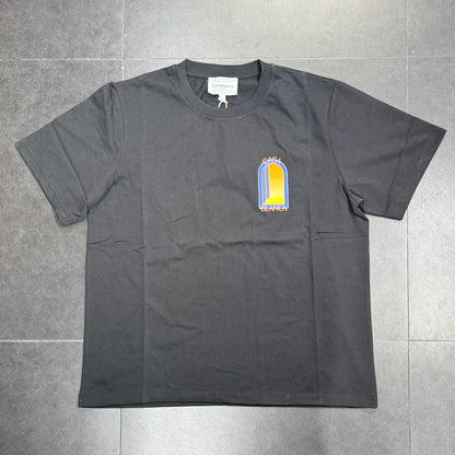 Casablanca L'Arche De Nuit Printed Tee - Black