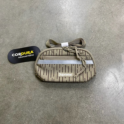 Supreme Mini Side Bag Reflective Stripe - Tan Raindrop