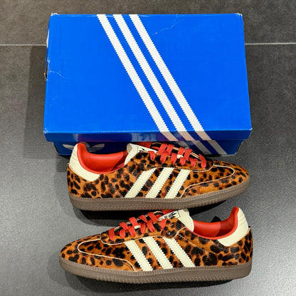 Adidas Samba Leopard - Red