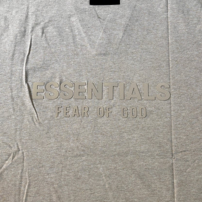 Essentials V-Neck Tee - Gold Heather