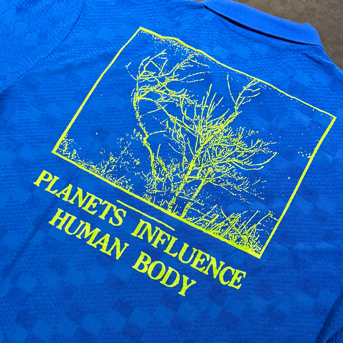 Pleasures Planets Polo - Blue
