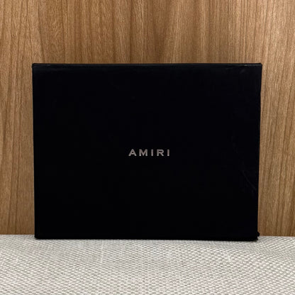 AMIRI MA Quad Leather Bifold Wallet - Brown