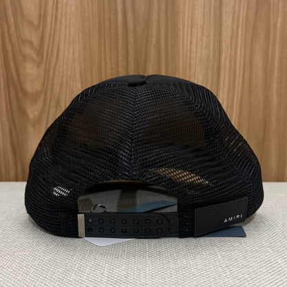 Amiri Vintage Trucker Hat Cotton - Black