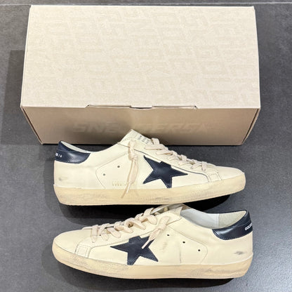 Golden Goose Super-Star - Beige Night Blue