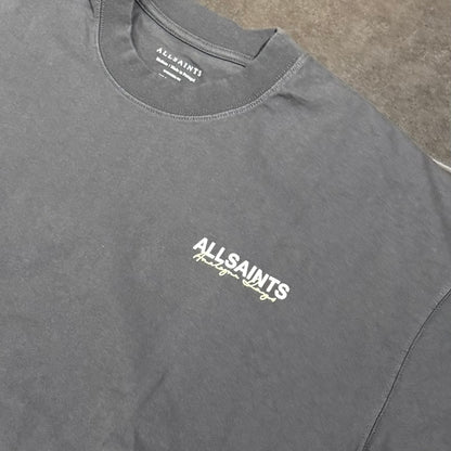 AllSaints Emblem Tee - Washed Black