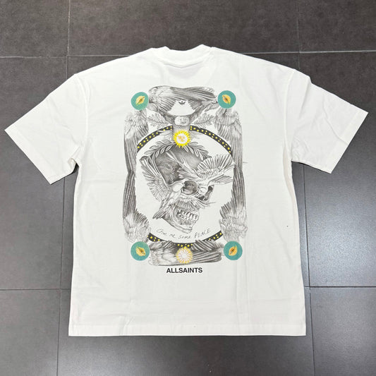 AllSaints Mysteries Tee - Optic White