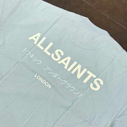 AllSaints Underground Tee - Salton Blue