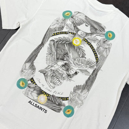 AllSaints Mysteries Tee - Optic White
