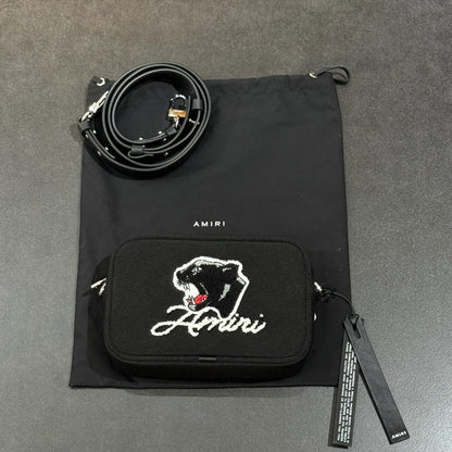 Amiri Panther Camera Case - Black