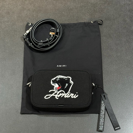 Amiri Panther Camera Case - Black