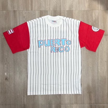 Bad Bunny Merch Baseball Tee - Off White