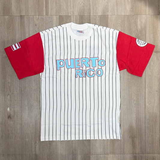 Bad Bunny Merch Baseball Tee - Off White