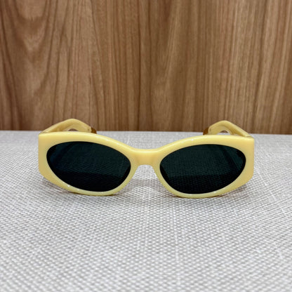 Jacquemus The Ovalo Sunglasses - Cream