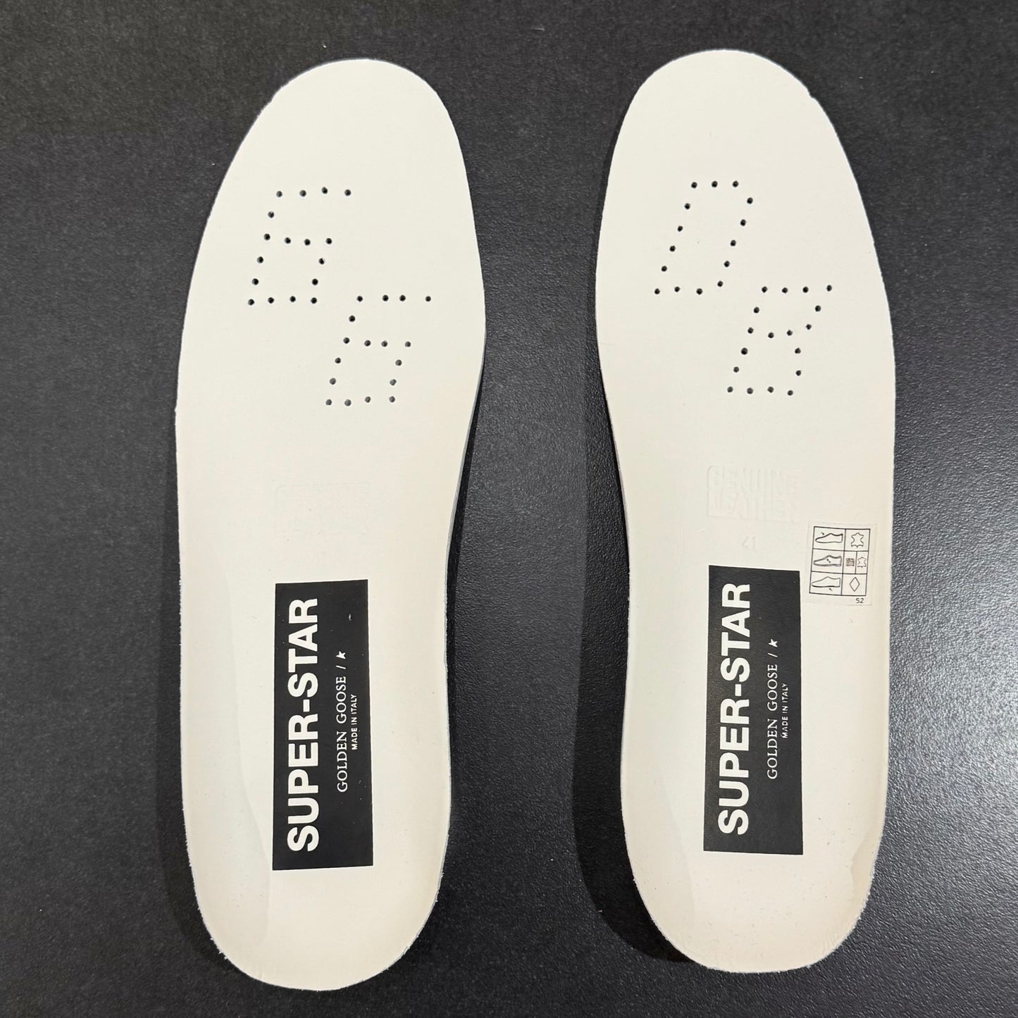 Golden Goose Super-Star - Beige Night Blue