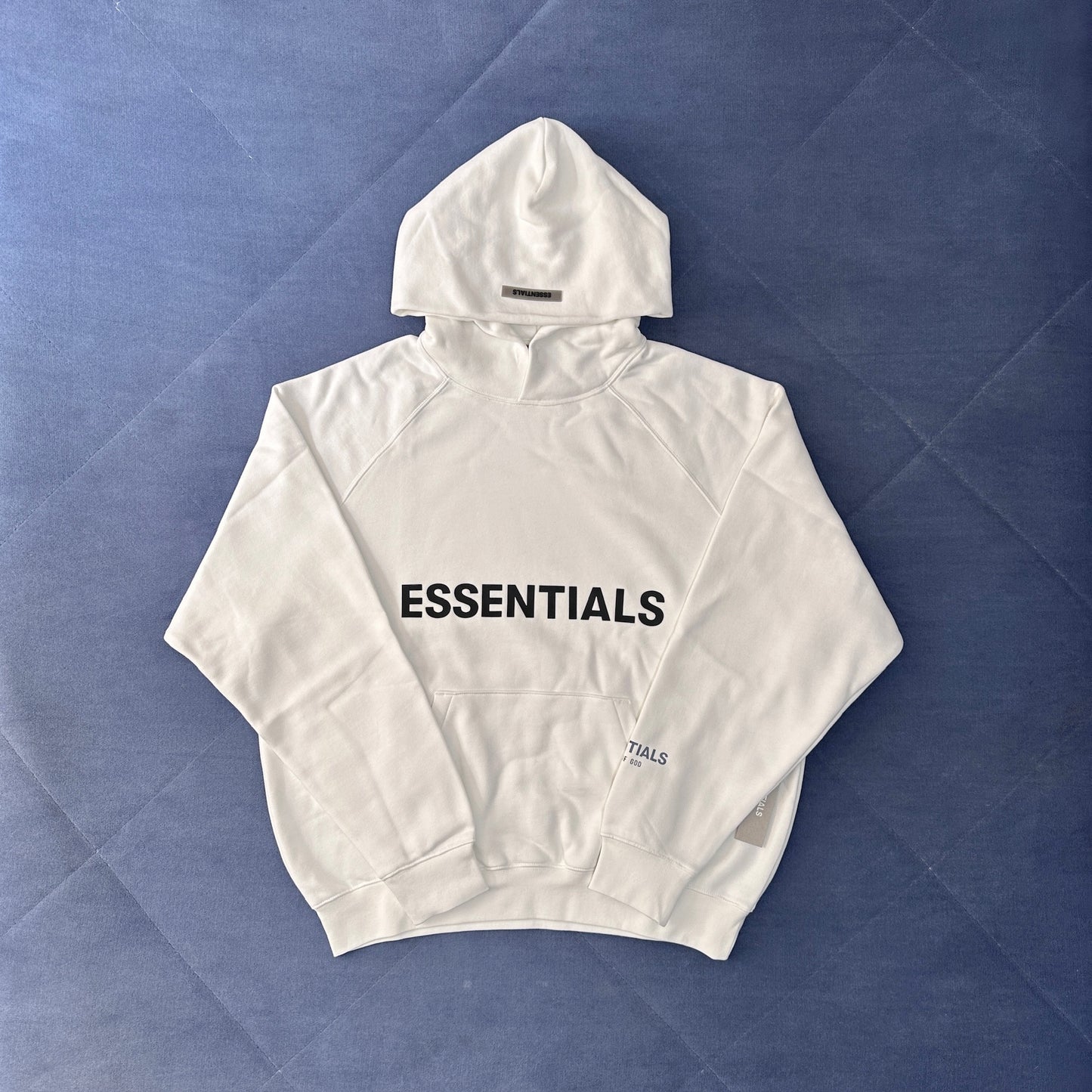 Essentials Hoodie Silicone Boxy - White