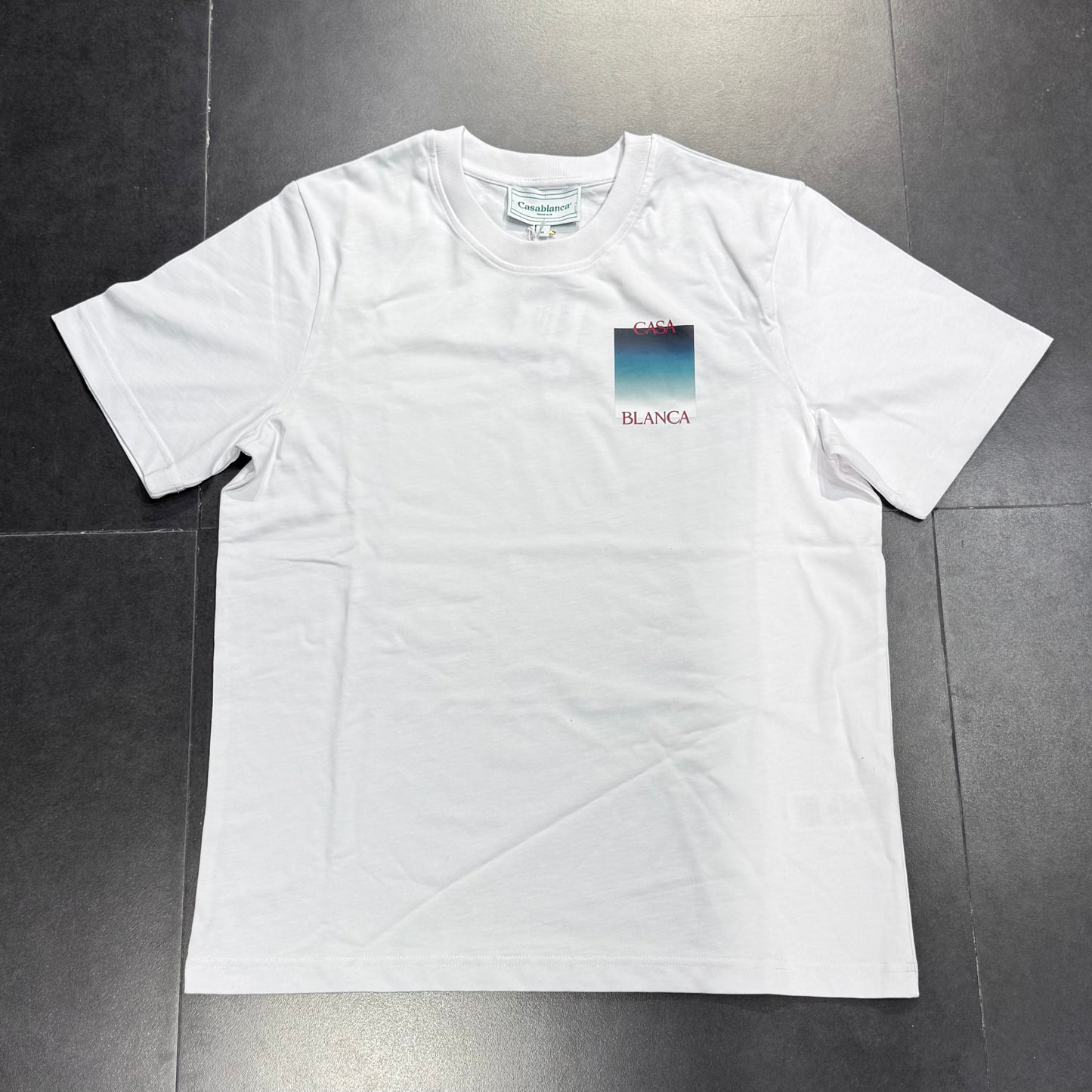 Casablanca Degradado Tee - White