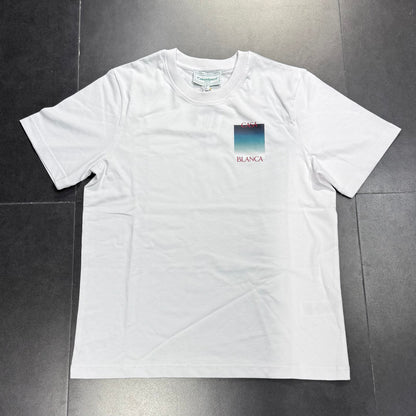 Casablanca Degradado Tee - White