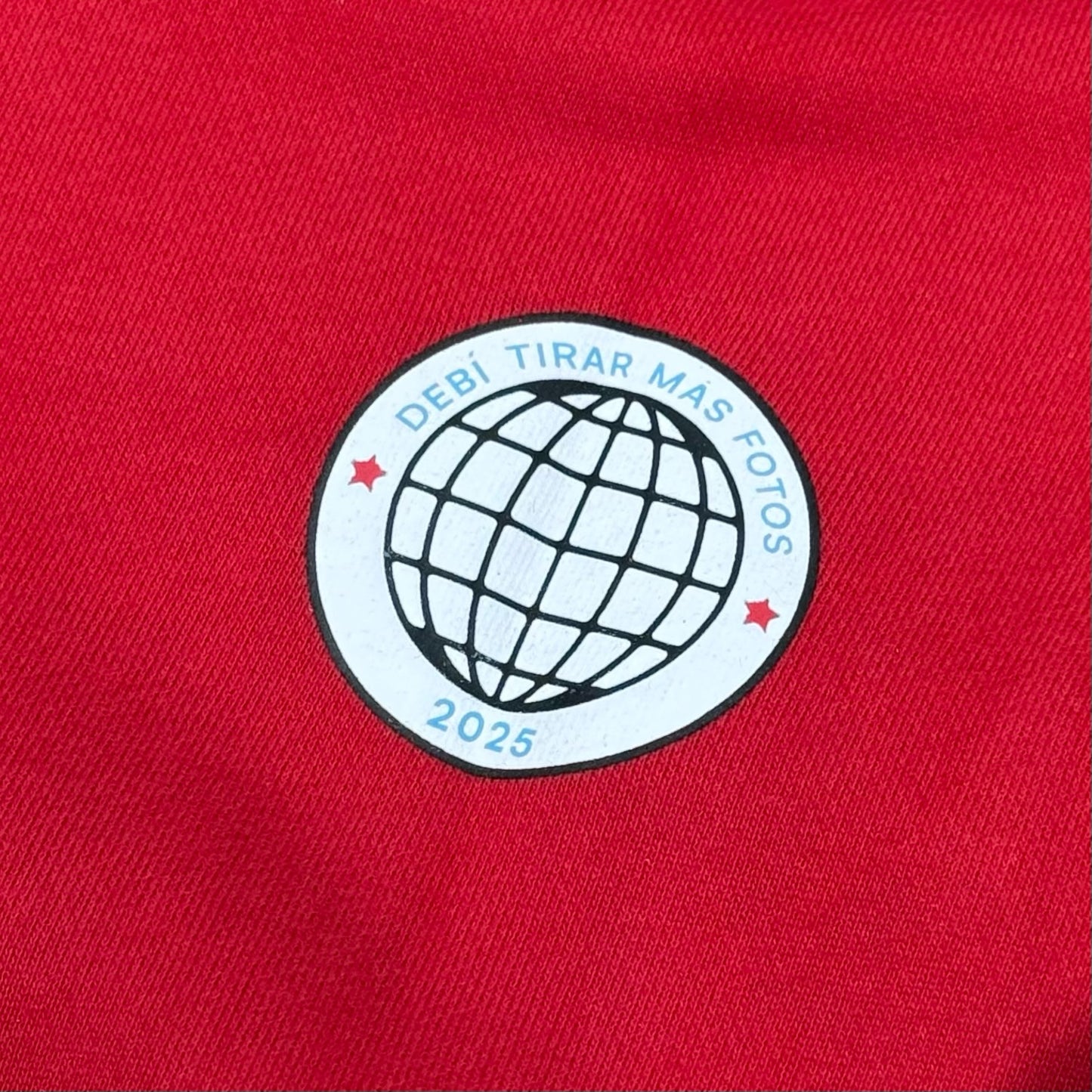 Bad Bunny Merch Puerto Rico Jersey Hoodie - Red