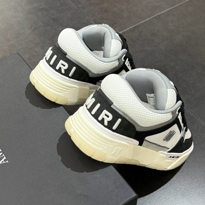 Amiri MA-1 Quad Debossed Nubuck - Black & White