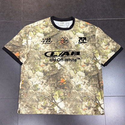 Off White L/AB  Soccer Jersey - Camo