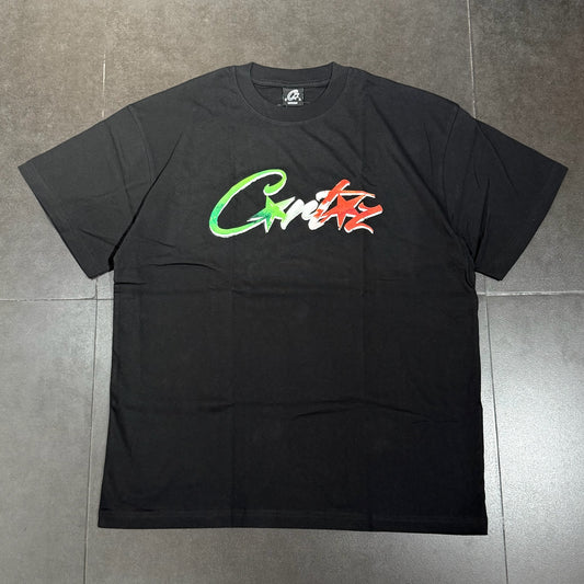 Corteiz Allstarz Italia Tee - Black