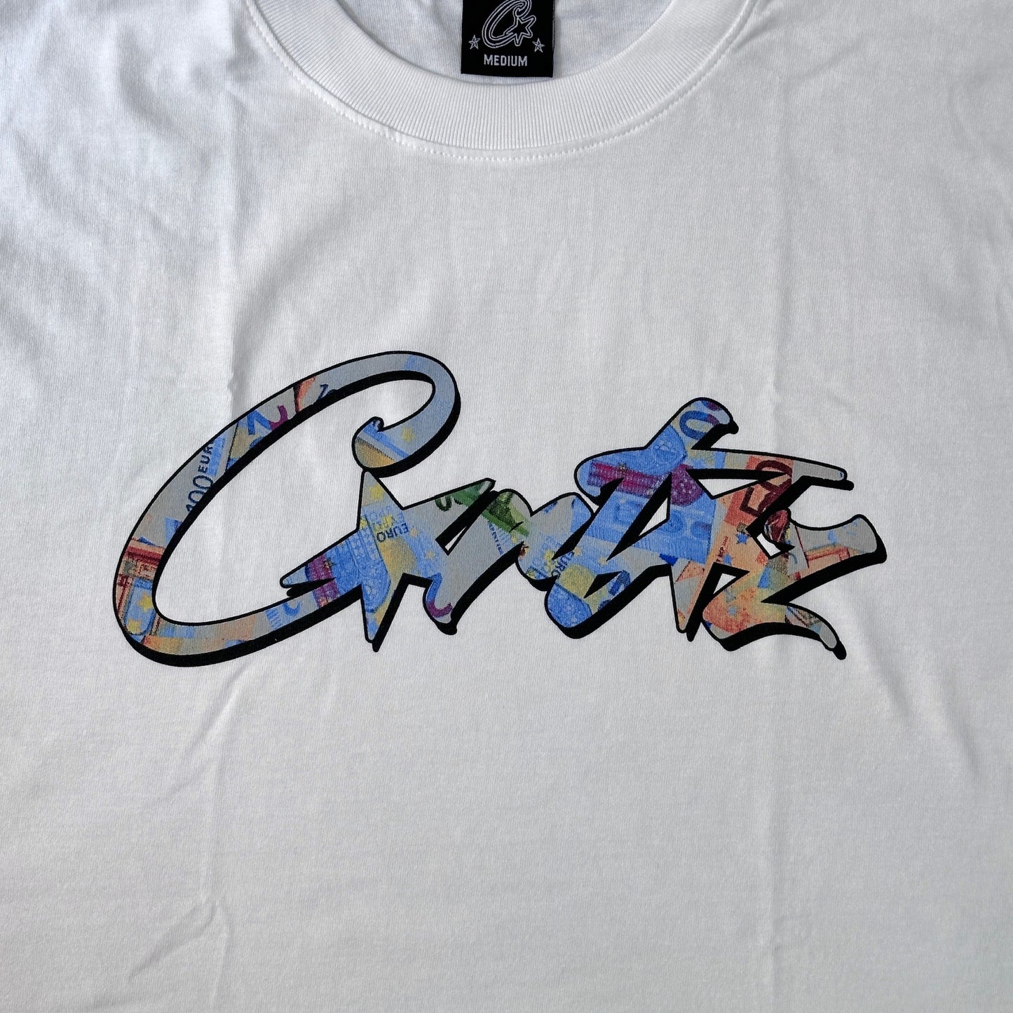 Corteiz Allstarz Euros Tee - White