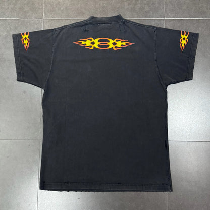 Balenciaga Oversized Tee - Washed Out Black
