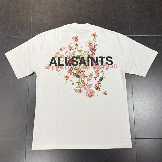 AllSaints Valen Tee - Ashen White