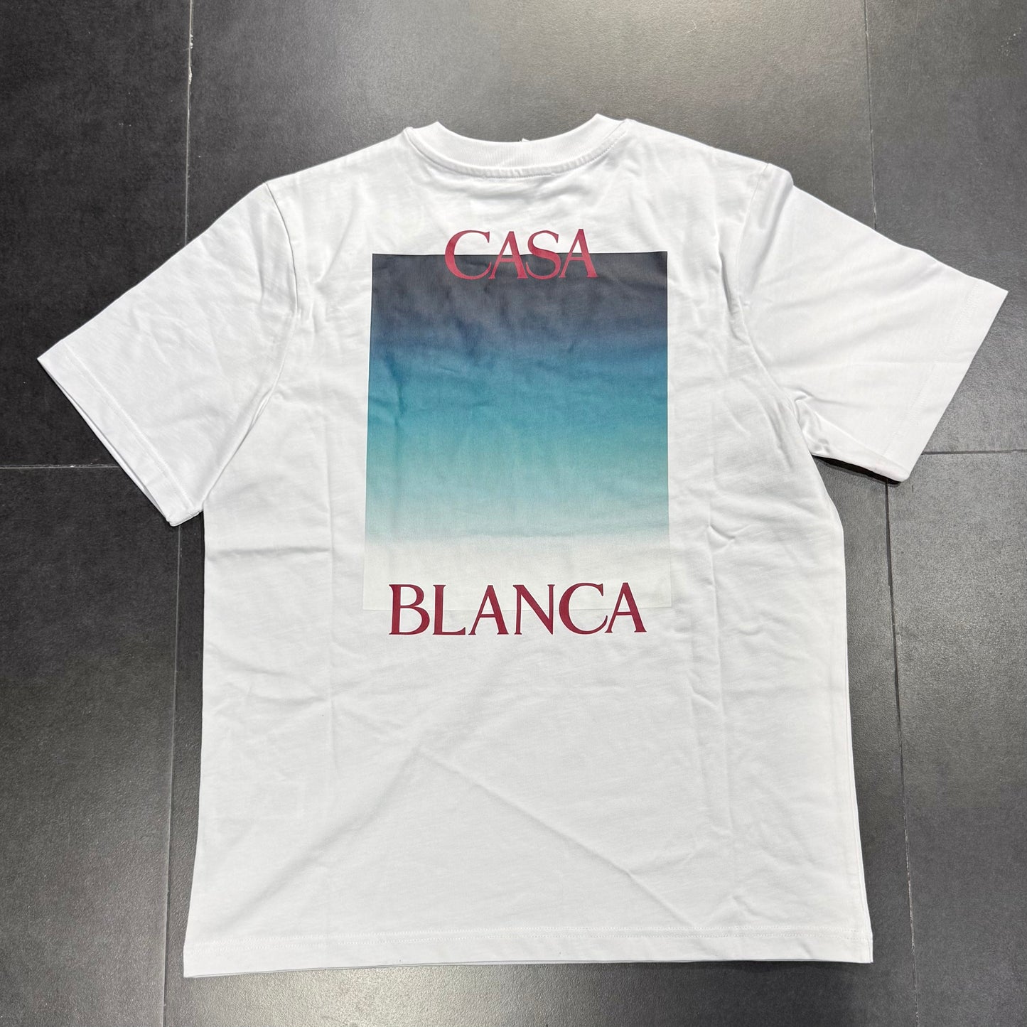 Casablanca Degradado Tee - White