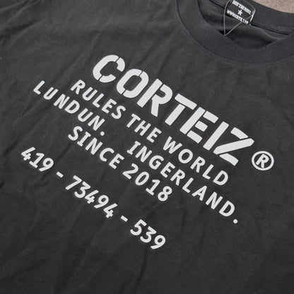 Corteiz OG Stencil Tee - Black