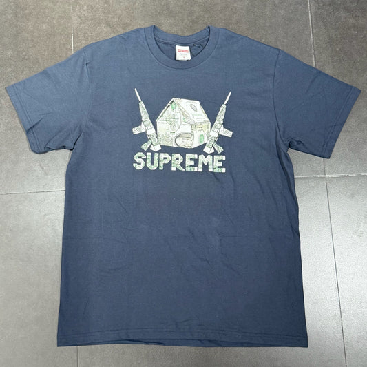 Supreme Origami Tee - Navy