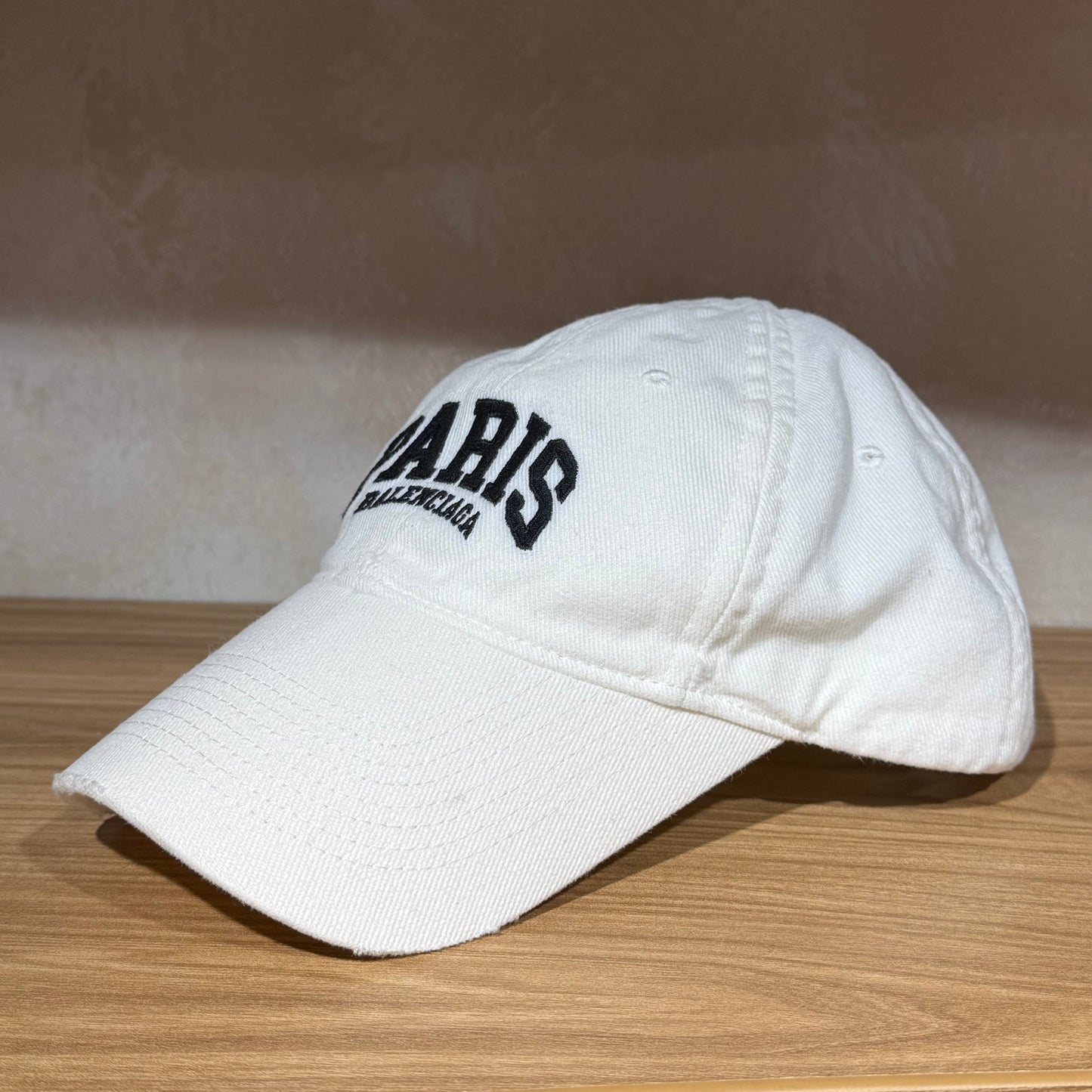 Balenciaga Paris Cap - White