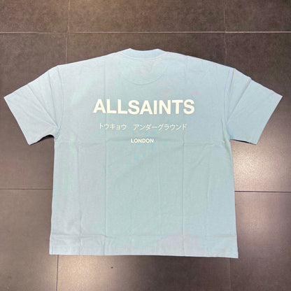 AllSaints Underground Tee - Salton Blue
